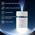 thumbnail image 5 of Hd Smart Dynamic Holographic Night Light Projector HD Star Projector 360° Adjustable 2-in-1 Whale Galaxy Star Ocean USB Powered Ceiling Projector for Bedroom, 5 of 8