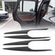 thumbnail image 5 of Cubierta Del Panel De La Puerta Interior, Ajuste Antienvejecimiento Del Panel De La Puerta Interior Del Estilo De La Fibra De Carbono Resistente Al Desgaste Para El Coche, 5 of 7