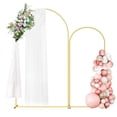 thumbnail image 1 of Soporte para arco decorativo para boda Fogein, metal dorado, 2,2 m/1,8 m, 1 of 7