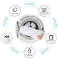 thumbnail image 3 of Bath Rugs for Bathroom Non Slip, Microfiber Washable White Large Bathroom Mat, Absorbent Shaggy Shower Floor Mat, Bath Rug Runner 24"X47", 3 of 4