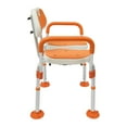 thumbnail image 3 of Height-Adjustable Shower Chair with Arms Shower Chair Bath Seat,Safety Bars & Rust-Proof Shower Benches,Safety Shower Bench for Elderly Handicap Disabled, 3 of 13