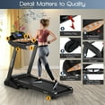 thumbnail image 4 of Costway 3.75HP Electric Folding Treadmill W/Auto Incline 12 Program APP Control, 4 of 9