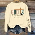 thumbnail image 3 of Christian Sweatshirts for Women 2025 Long Sleeve Crewneck Bible Verse Sweatshirt Pullover Tops Fall Winter Outfits, 3 of 4