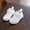 White, variant on VOUZZA Kids Lightweight Mesh Sneakers Breathable Net Panel Hook and Loop Strap Anti- Athletic Running Walking Shoes for Boys Girls