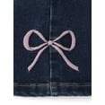 thumbnail image 2 of The Children's Place Toddler Girls Embroidered Bow Flare Jeans, Sizes 12M-5T, 2 of 4