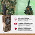thumbnail image 3 of Walkie Talkies Cobra ACXT1035R FLT, resistentes al agua, 37 millas, 3 of 6
