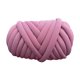 thumbnail image 2 of Hilo grueso, hilo gigante tubular, hilo para tejer a mano, hilo jumbo de 500 g para bricolaje. Rosa oscuro, 2 of 9