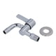 thumbnail image 1 of Grifo para Balcón Jadeshay Grifo para Lavadora G1/2 Galvanoplastia, 1 of 8
