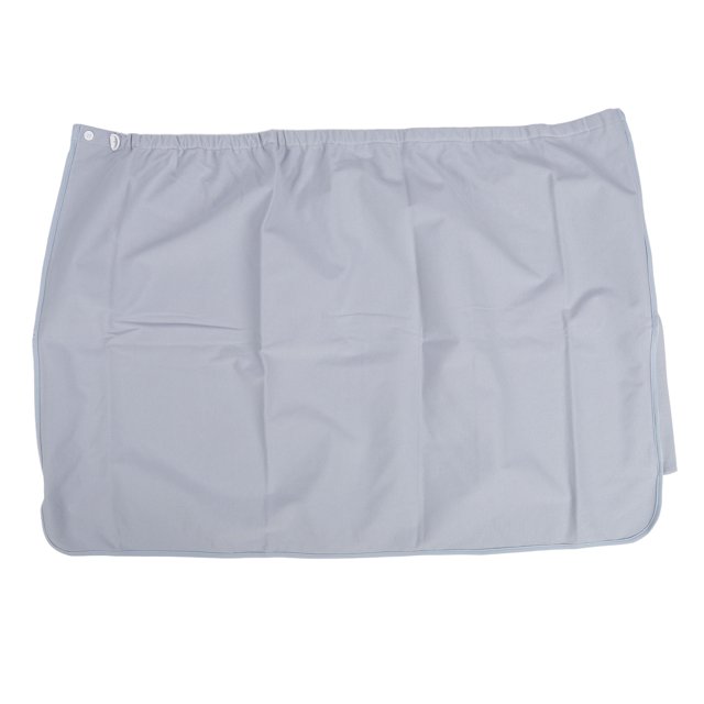Alèses de Lit d'Incontinence Portables Lavables Réutilisables Jupe en Coton Imperméable Tapis de Matelas d'Incontinence avec Fermeture Éclair pour Adultes et Aînés