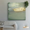 thumbnail image 6 of Wexford Home Sage & Gold Swipe IV-Premium Gallery Wrapped Canvas, 10" x 10" - Ready to Hang, 6 of 8