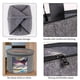 thumbnail image 3 of Caja Almacenamiento Sombreros Fieltro Estuche para Sombreros Ropa Juguete Peluche (gris), 3 of 9