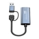 thumbnail image 1 of Tarjeta de captura de vídeo portátil 4K HD 1080P HDMI compatible Likrtyny con USB 30 grabador de videojuegos tipo C grabación para transmisión en vivo de juegos de PC, 1 of 6