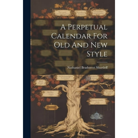 A Perpetual Calendar For Old And New Style (Paperback)