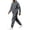 Dark Gray #679, variant on Men's 2 Piece Hoodie Set Pullover Sweatshirt and Jogger Pants, Relaxed Casual Fall Athleisure Outfit with Kangaroo Pocket Matching Sweatsuit, M