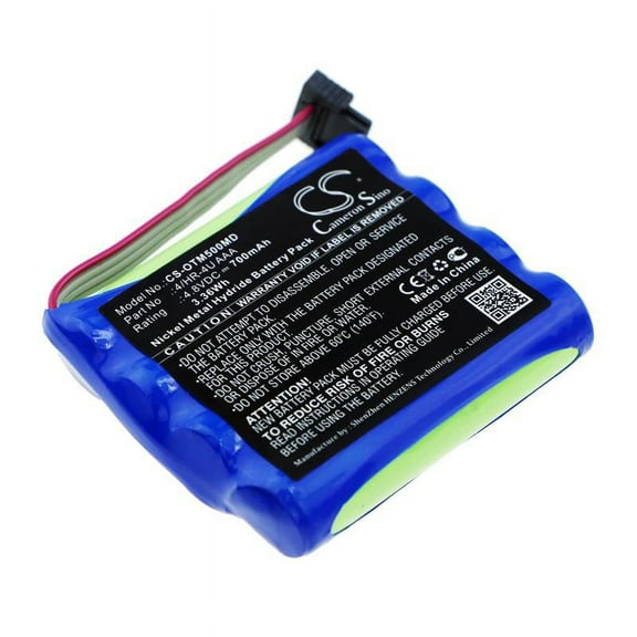 4/HR-4U AAA Battery for Optomed Smartscope M5, Smartscope M5 Pro, 700mAh - sold by smavco