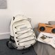 thumbnail image 2 of Mochila de viaje unisex para computadora portátil, mochila escolar informal para adolescentes, mochilas (blanco), 2 of 5