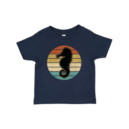 

Inktastic Seahorse Retro Sunset Gift Baby Boy or Baby Girl T-Shirt