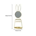 thumbnail image 4 of Soporte para exhibición de joyas con espejo Yuarrent Forma animal, 4 of 6
