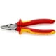 thumbnail image 1 of KNIPEX 97 78 180 Pinza para ponchar punteras aislados con fundas en dos componentes, según norma VDE 180 mm, 1 of 1