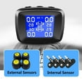 thumbnail image 1 of Car TPMS Wireless Tire Pressure Monitoring System LCD + 4 Internal Sensor, 1 of 8
