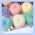 thumbnail image 2 of Nvzi Soft Plush Wool Acrylic Fancy Loop Yarn for Doll Hair Making,Crochet Knitting,Needle Felting Doll Hair | Curly Hair Coils of Wool Felt Carded Sheep Wool,Roving,Fiber(100g，A50), 2 of 4