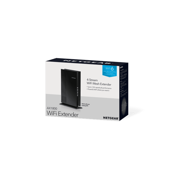 NETGEAR WiFi 6 Mesh Range Extender (EAX20) - Add up to 1,500 sq