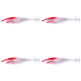 thumbnail image 4 of Señuelo Pulpo Ganchos 10cm 10g Luminoso Pulpo Cebo Tackle (Cabeza Cuerpo) Rojo Plata, 4 of 4