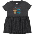 thumbnail image 3 of Inktastic Mommys 1st Mothers Day-cute Baby Bear Girls Baby Dress, 3 of 5