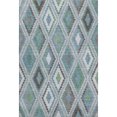 thumbnail image 2 of Addison Rugs Mayfield Premium Machine Washable Transitional Diamond Teal Rectangle Rug, 10' x 14', 2 of 6
