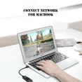 thumbnail image 3 of Adaptateur Ethernet 10/100/1000Mbps USB 3.0 Filaire USB TypeC vers Rj45 pour PC Macbook Windows Ordinateur Portable 1000M USB 3.0, 3 of 5