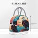 thumbnail image 2 of Balery Cartoon Iceberg Bald Eagle Bolsa de Almuerzo para Mujeres, Caja de Almuerzo, Bolsa de Almuerzo Pequeña Impermeable, Tote de Almuerzo Reutilizable con Gran Capacidad, 2 of 6