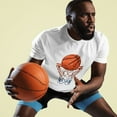thumbnail image 2 of Basketball US Colors Net with Basketball Net T-Shirt, 2 of 3