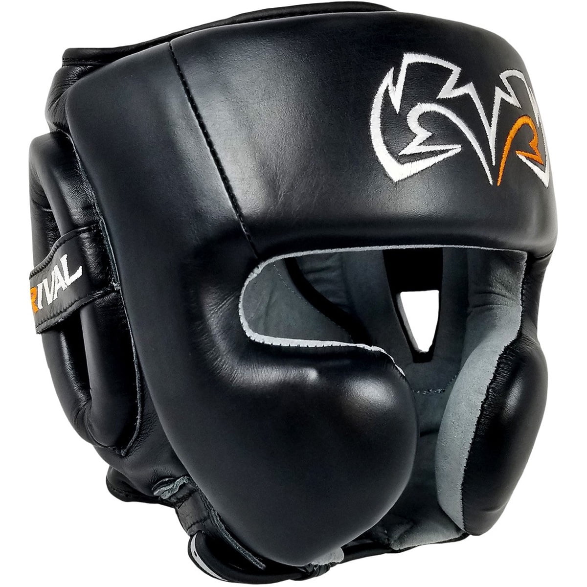 Black/Red Rival Boxing RHG20 Training Headgear with Cheek Protectors 