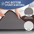 thumbnail image 4 of Thick Memory Foam Bath Mat Rug 24x16, Extra Soft Absorbent Bathroom Rug, Quick Dry Bath Mats, Non-Slip, Machine Washable Carpet for Bathroom, Tub and Shower, Home Decor Accessories, Beige, 4 of 7