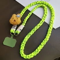 Universal Phone Lanyard, Phone Charms Strap,Green