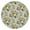 Pioneer Flower Floral-3, variant on Pioneer Flower Floral Print Pattern Round Fitted Tablecloth with Elastic Edge,Dining Table Cover Waterproof,Outdoor Round Tablecloth for Camping,Dining,Indoor and Outdoor