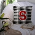 thumbnail image 3 of Monogram Letter Fabric Decorative Pillow, 3 of 4