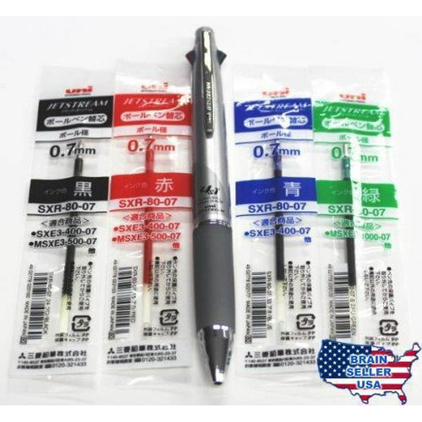 Uni Ball Jetstream 4 1 4 Color 0 7 Mm Ballpoint Multi Pen Msxe 26 0 5 Mm Walmart Com Walmart Com
