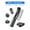 (USB-C+Lightning+Camera )RX+2TX, variant on BOYA Magic Wireless Lavalier Microphone for iPhone 15/16/17 Video Recording with AI Noise Cancellation, 7g