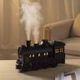 thumbnail image 5 of Retro Train Humidifier Aromatherapy Diffuser with Remote, Timer & LED Lights, 300ml for Home Office, 5 of 6