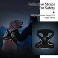 thumbnail image 2 of PoyPet Dog Harness Adjustable Soft Breathable Mesh Pet Harness No Pull Choke-Free Double Padded Vest for Small Medium and Large Dogs,Black M, 2 of 8