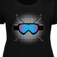 thumbnail image 4 of Inktastic Ski Mask Skiing Gift Women's Plus Size T-Shirt, 4 of 5