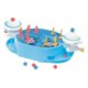 thumbnail image 4 of Juego de pinball de escritorio, minimáquina de pinball, juguete educativo de aprendizaje de mesa. Azul, 4 of 9