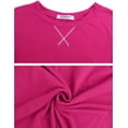 thumbnail image 6 of iClosam Womens Pajamas Set Loungewear Cotton Long Sleeve Sleepwear 2-piece Pjs, S-XXL, 6 of 7