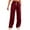 Red, variant on Ierhent Women Pants Casual Work Women's Loose Fit Classic Lounge Pants(Blue,S)