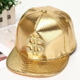 thumbnail image 7 of Grofry Baseball Cap Hip Hop Crocodile Skin Texture Decor Adjustable Buckle Cash Sign Sun Anti UV Glossy Punk Street Dance Outdoor Peaked Cap, 7 of 7