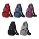thumbnail image 4 of Mochila Para Hombre Mariconera Pechera Hombro Con Portabotella Xtellar negro, 4 of 4