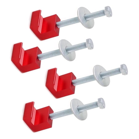 4Pcs Rust-free Aluminum Tie Downs Truck Mounting Kit No drilling Tie Downs for Truck Mounting Tool