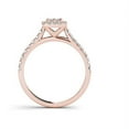 thumbnail image 3 of 1/2 Carat T.W. Diamond 10kt Rose Gold Single Halo Engagement Ring, 3 of 5