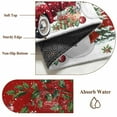 thumbnail image 6 of Entryway Rug 2'x3', Red Christmas Small Rug for Kitchen Bathroom Door Mat Indoor Entrance, Snowman Truck Xmas Tree Ball Snowflake Winter Non-Slip Area Rugs Floor Mats Carpet Front Door Rugs, 6 of 8